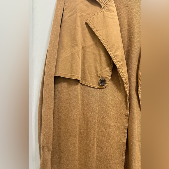 Calvin Klein Brown Trench Coat - Picture 3 of 4